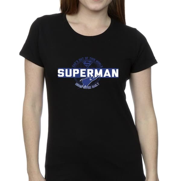 DC Comics Womens/Ladies Superman Out Of This World Cotton T-Shirt