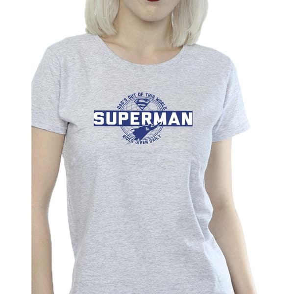 DC Comics Womens/Ladies Superman Out Of This World Cotton T-Shirt