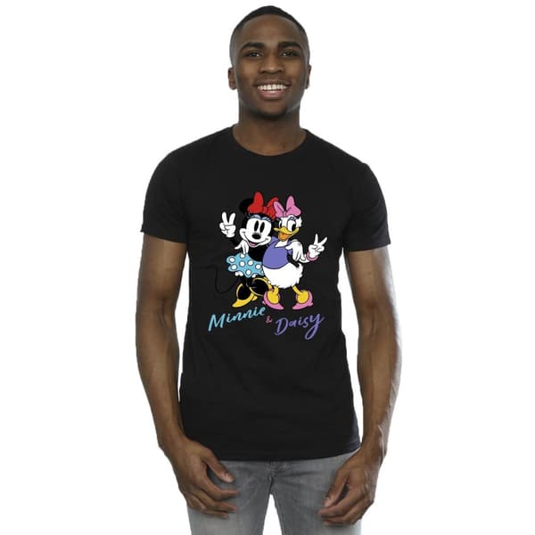 Disney Mens Minnie Mouse And Daisy T-Shirt