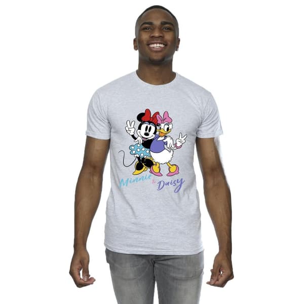 Disney Mens Minnie Mouse And Daisy T-Shirt