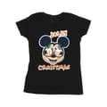 Miniatyrbillede 1 af 3: Disney Womens/Ladies Mickey Mouse Jolly Christmas Glasses Cotton T-Shirt