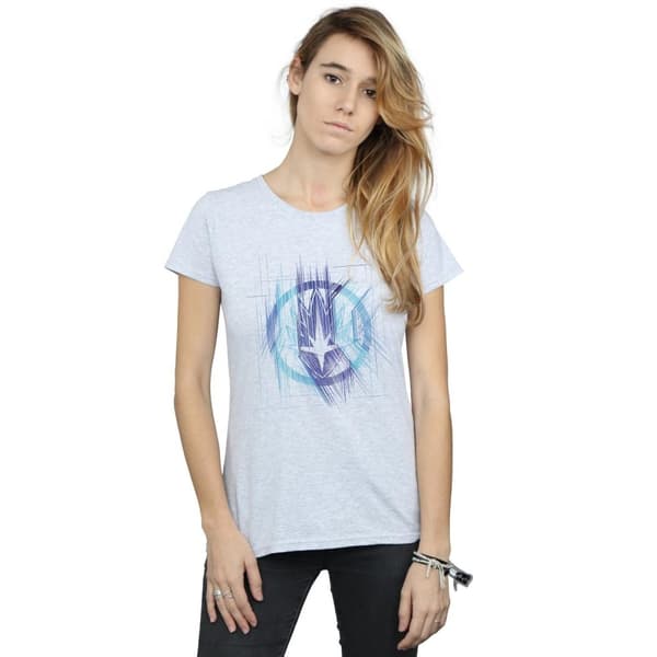 Marvel Womens/Ladies Avengers Infinity War Guardian Lines Cotton T-Shirt