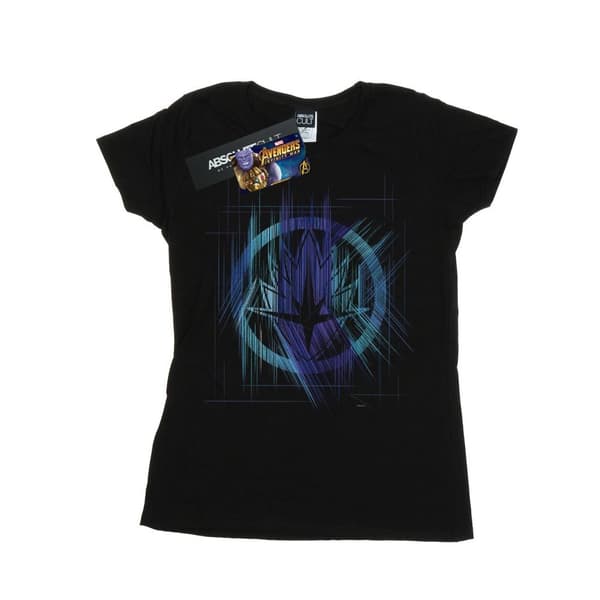 Marvel Womens/Ladies Avengers Infinity War Guardian Lines Cotton T-Shirt