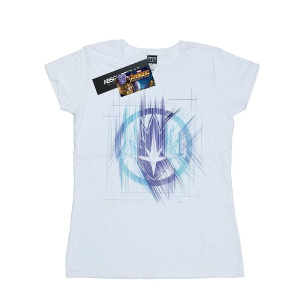 Marvel Womens/Ladies Avengers Infinity War Guardian Lines Cotton T-Shirt