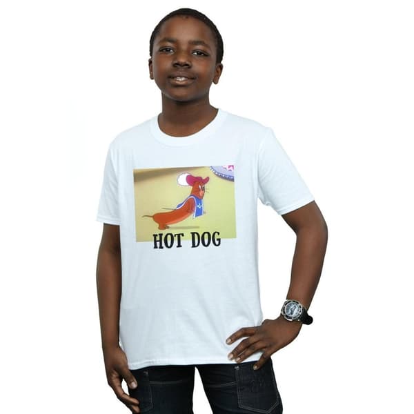 Tom And Jerry Boys Hot Dog T-Shirt