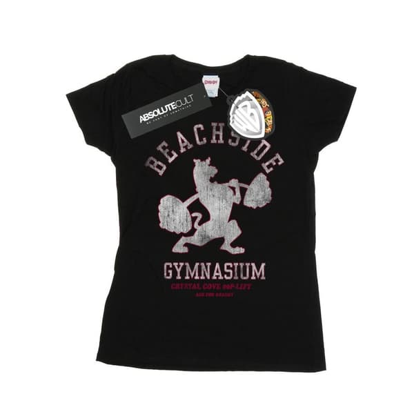 Scooby Doo Womens/Ladies Beachside Gymnasium Cotton T-Shirt