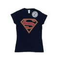 Miniatyrbillede 1 af 4: DC Comics Womens/Ladies Supergirl Logo Cotton T-Shirt
