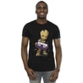 Miniatyrbilde 2 av 3: Marvel Mens Guardians Of The Galaxy Groot Cosmic Tape T-Shirt