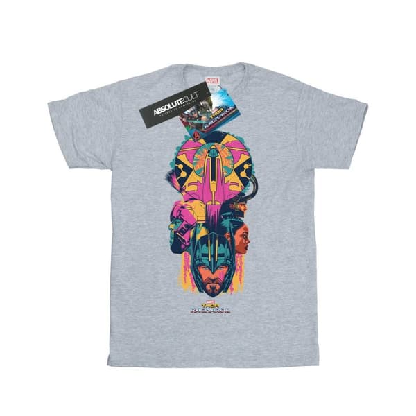 Marvel Girls Thor Ragnarok Character Totem T-shirt i bomull