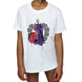 Miniatyrbild 3 av 5: Disney T-shirt i bomull med skiss av Maleficent för flickor