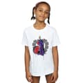 Miniatyrbild 2 av 5: Disney T-shirt i bomull med skiss av Maleficent för flickor