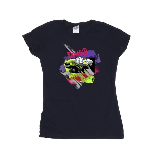 Disney Dam/Tjej Donald Duck Öronpropp Bright T-shirt i bomull