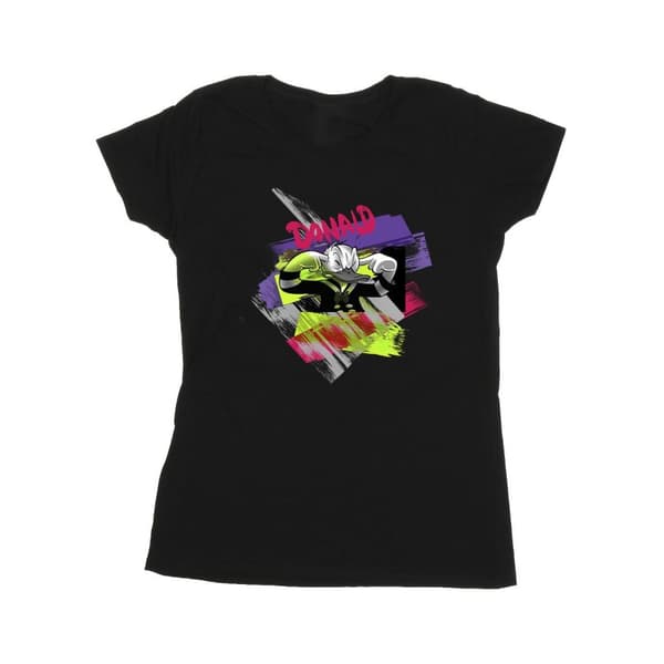 Disney Dam/Tjej Donald Duck Öronpropp Bright T-shirt i bomull