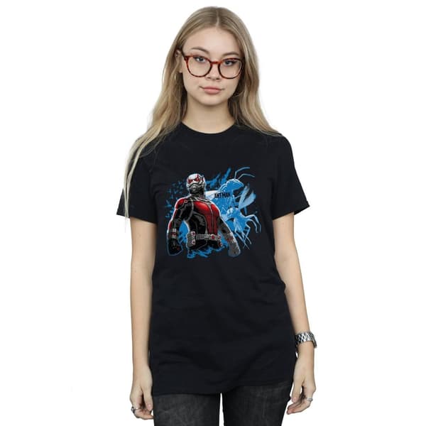 Marvel Womens/Ladies Ant-Man Standing Cotton Boyfriend T-Shirt