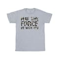 Pikkukuva 1 / 3: Star Wars Girls May The Force Infill Cotton T-Shirt