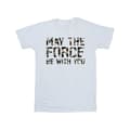 Pikkukuva 1 / 3: Star Wars Girls May The Force Infill Cotton T-Shirt