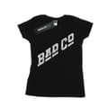 Miniatyrbillede 1 af 3: Bad Company Womens/Ladies Distressed Logo Cotton T-Shirt