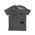 Miniatyrbilde 1 av 5: Star Wars Mens Slave 1 Blueprint T-Shirt