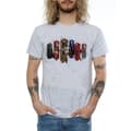 Miniatyrbild 4 av 5: DC Comics Justice League Movie Team Hexagons T-shirt för herrar