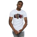 Miniatyrbild 3 av 5: DC Comics Justice League Movie Team Hexagons T-shirt för herrar