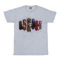 Miniatyrbild 1 av 5: DC Comics Justice League Movie Team Hexagons T-shirt för herrar