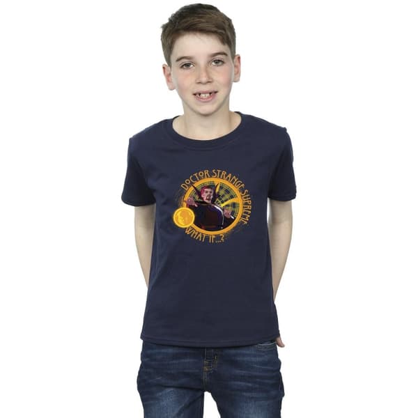 Marvel Boys What If Supreme Dr Strange T-Shirt