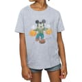 Miniatyrbild 3 av 5: Disney Frankenstein Mickey Mouse T-shirt i bomull för flickor