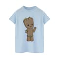 Miniatyrbild 1 av 3: Marvel Dam / Dam I Am Groot Söt Groot Bomull Boyfriend T-shirt