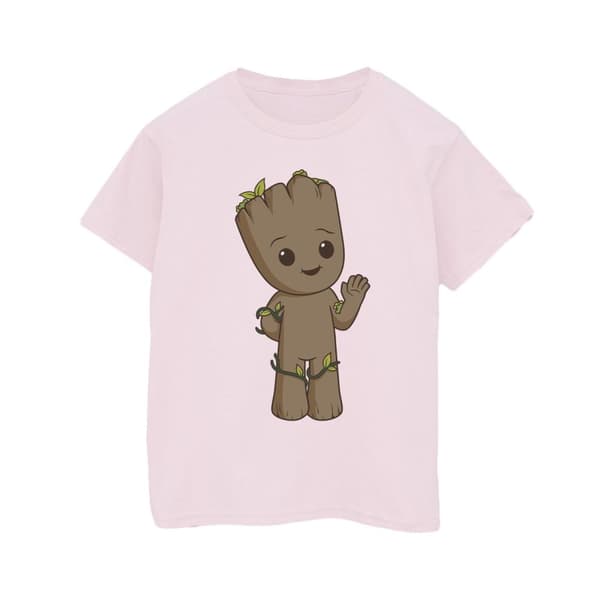 Marvel Dam / Dam I Am Groot Söt Groot Bomull Boyfriend T-shirt