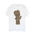 Miniatyrbild 1 av 3: Marvel Dam / Dam I Am Groot Söt Groot Bomull Boyfriend T-shirt