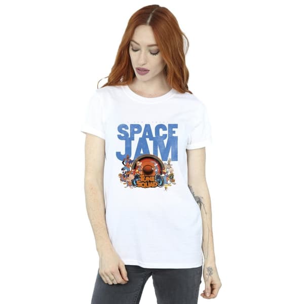 Space Jam: A New Legacy Womens/Ladies Tune Squad Cotton Boyfriend T-Shirt