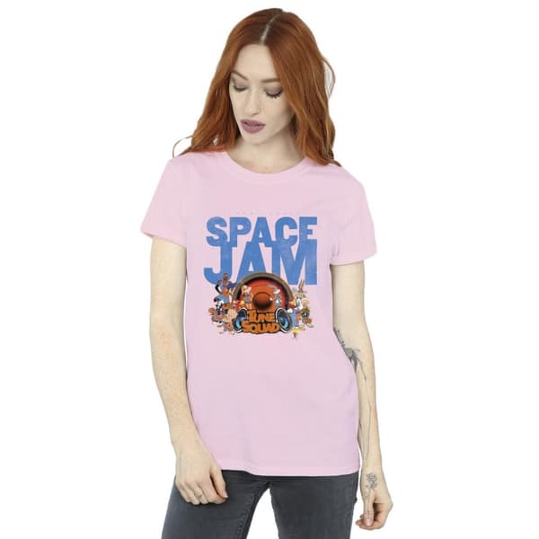 Space Jam: A New Legacy Womens/Ladies Tune Squad Cotton Boyfriend T-Shirt