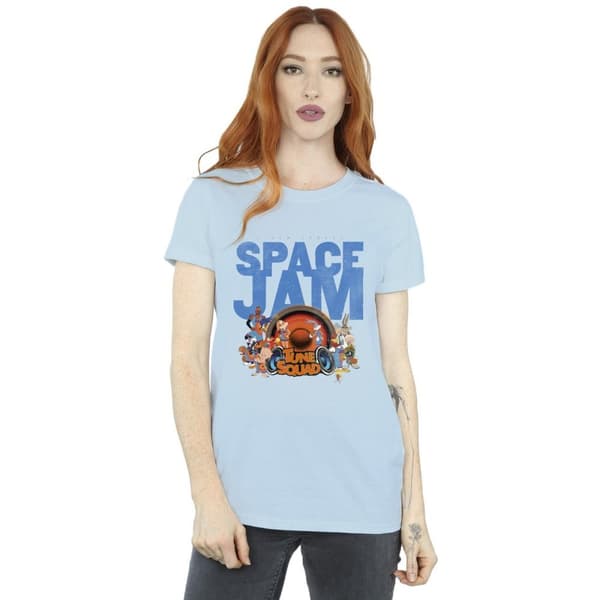 Space Jam: A New Legacy Womens/Ladies Tune Squad Cotton Boyfriend T-Shirt