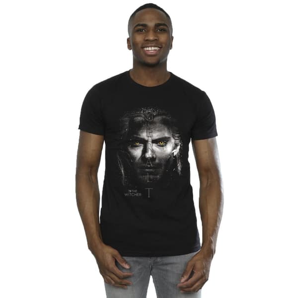 Netflix The Witcher Geralt Stare T-shirt för herrar