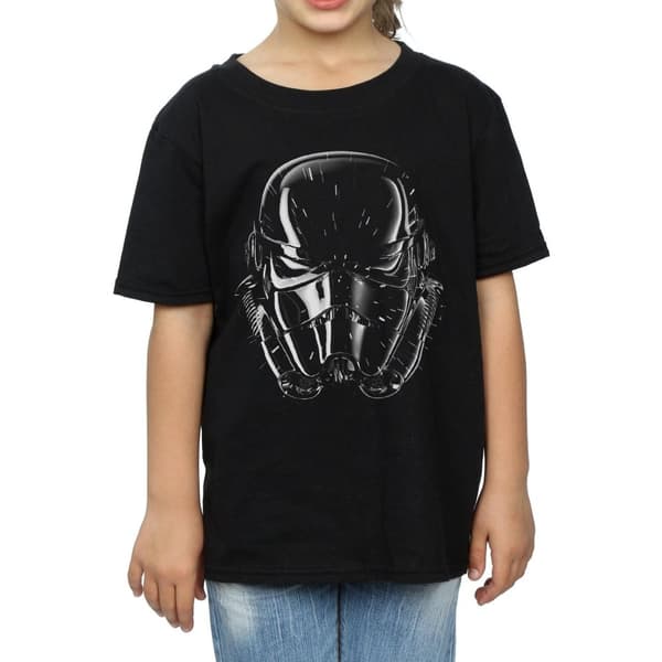 Star Wars Girls Stormtrooper Hyper Drive Helmet Cotton T-Shirt