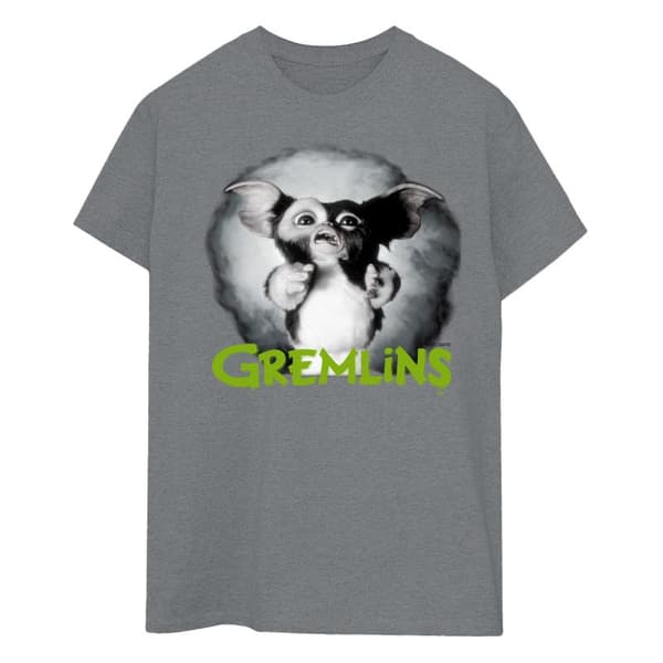 Gremlins Womens/Ladies Scared Green Cotton Boyfriend T-Shirt