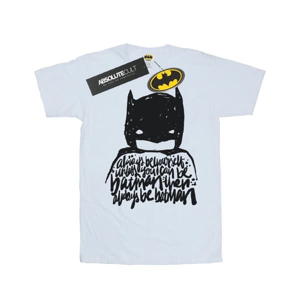 DC Comics Batman Always Be Yourself T-shirt i bomull för flickor