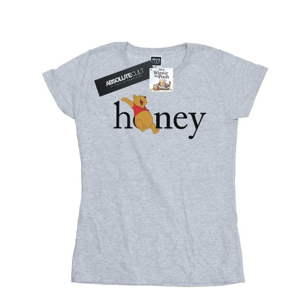Disney Dam/Tjej Winnie The Pooh Honey T-shirt i bomull