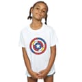Miniatyrbilde 2 av 3: Marvel Girls Captain America Stained Glass Shield Cotton T-Shirt