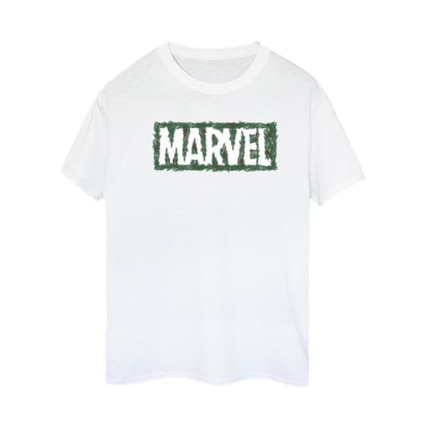 Marvel Womens/Ladies Holly Logo Cotton Boyfriend T-Shirt