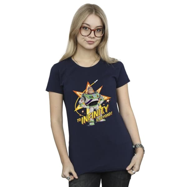Disney Dam/Tjej Toy Story Buzz To Infinity - T-shirt i bomull