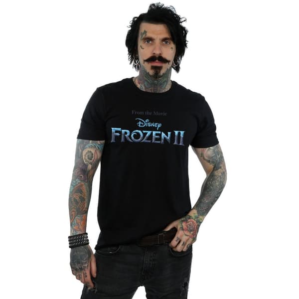 Disney Mens Frozen 2 Movie Logo T-Shirt