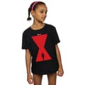 Miniatyrbild 2 av 3: Marvel T-shirt i bomull med filmaffisch från Black Widow för flickor