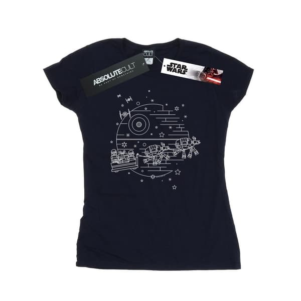 Star Wars Dödsstjärnans släde - T-shirt i bomull, dam/dam