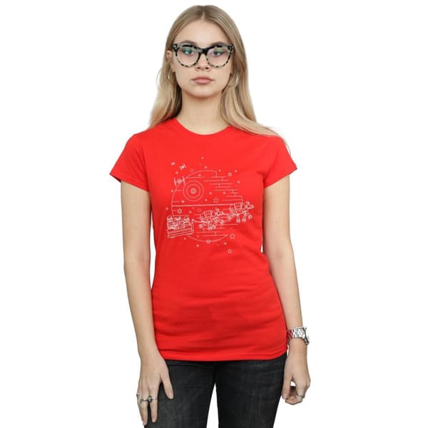Star Wars Dödsstjärnans släde - T-shirt i bomull, dam/dam