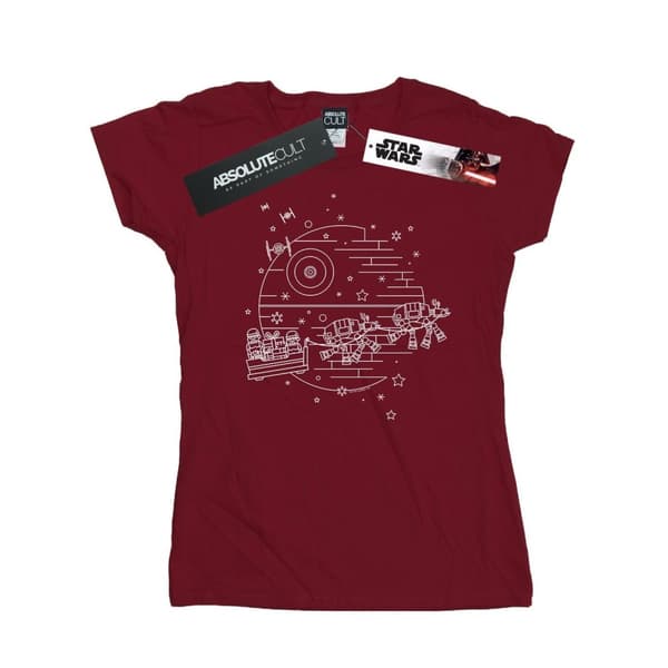 Star Wars Dödsstjärnans släde - T-shirt i bomull, dam/dam