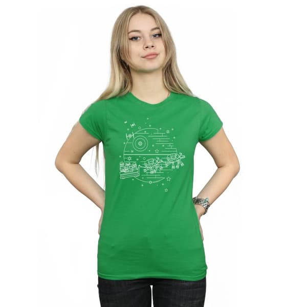 Star Wars Dödsstjärnans släde - T-shirt i bomull, dam/dam