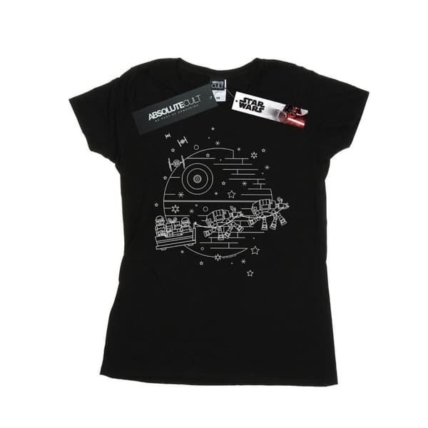 Star Wars Dödsstjärnans släde - T-shirt i bomull, dam/dam
