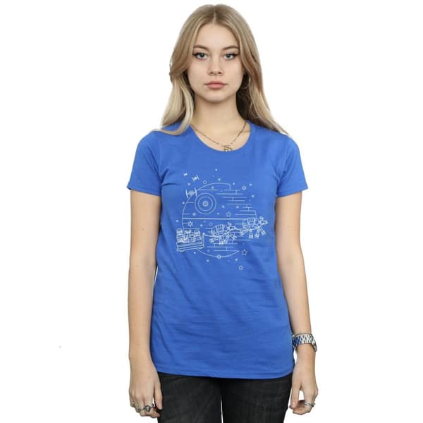 Star Wars Dödsstjärnans släde - T-shirt i bomull, dam/dam