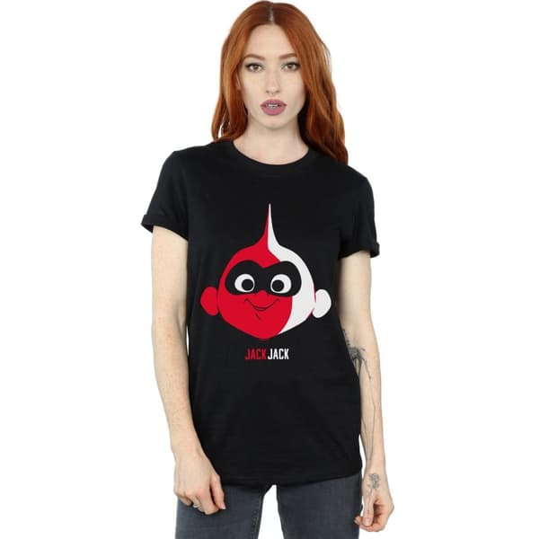 Disney Dam/kvinnor Incredibles 2 Incredible Baby Boyfriend T-shirt i bomull